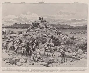 De opmars van Lord Roberts, de omsingelingsbeweging bij Brandfort op 3 mei