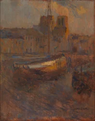 Schepen voor anker, Cherbourg nr. II