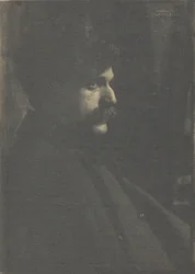 Portret van Alfred Stieglitz, ca. 1899
