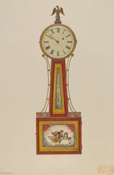 Banjoklok, c.1939 (aquarel)