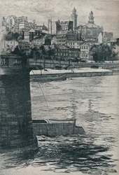 Het Trocadero, Parijs, 1908