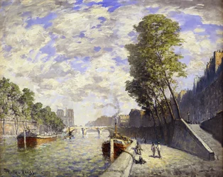 Le Quai des Grands-Augustine, Parijs
