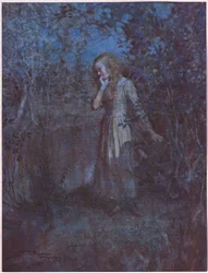 Het licht was vervaagd in duisternis en de avond werd nacht, c.1920
