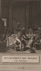 Opstand van de zwarte slaven in Jamaica in 1760