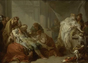 De Dood van Meleager, 1727