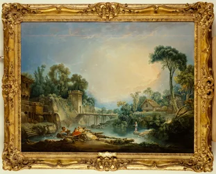 De rustieke brug, ca. 1756