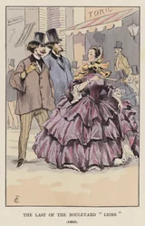 De laatste van de Boulevard Leeuwen, 1853
