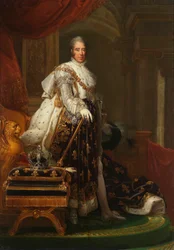 Frans: Charles X en habits de sacre Charles X van Frankrijk