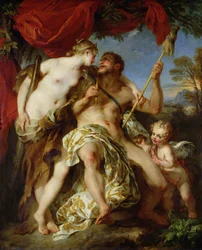 Hercules en Omphale, 1724