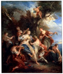 De roof van Europa, ca. 1725