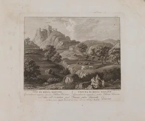 Gezicht op Rocca Giovine (nr. V)