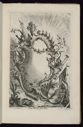 Cartouche met wapentrofee, Livre de Cartouches à divers usages (Boek van cartouches voor verschillende toepassingen)