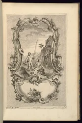 Ontwerp voor cartouche met grote en kleine compartimenten