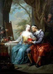 Allegorieën van Ongelijke Liefde (een Paar)