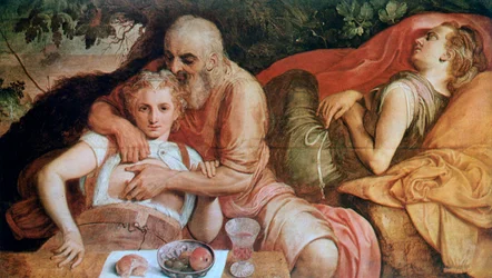 Lot en zijn dochters, ca. 1550