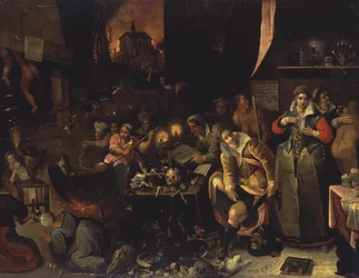 De heksenkeuken, 1606