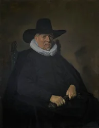 Portret van een oudere man, traditioneel genaamd Heer Bodolphe