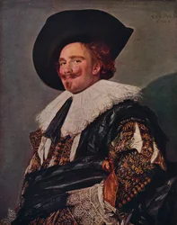 De lachende cavalier, 1624