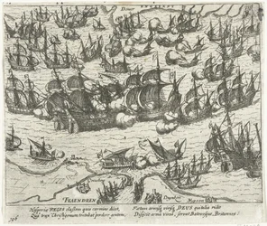 Het zinken van de Spaanse Armada in 1588, 1613-1615