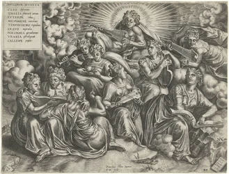 Apollo en de Muzen