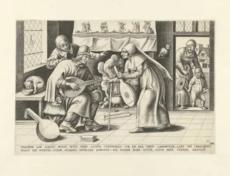 Meester Jan Slechthoofd. Allegorische scènes van Vlaamse spreekwoorden met betrekking op de luiheid (series title)