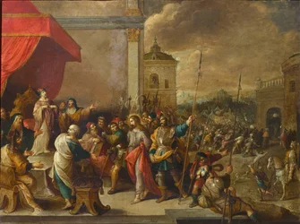 Christus voor Kajafas, ca. 1650
