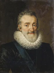 Portret van Hendrik IV (1553-1610), koning van Frankrijk