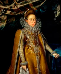 Portret van Aartshertogin Maria Maddalena van Oostenrijk (1587-1631), Groothertogin van Toscane