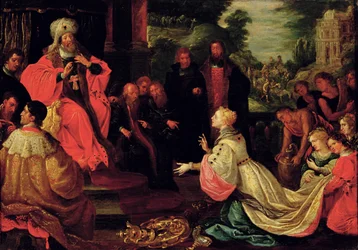 Salomo en de Koningin van Sheba