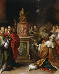 De Afgoderij van Salomo, c.1622