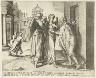 Lot en de twee engelen
