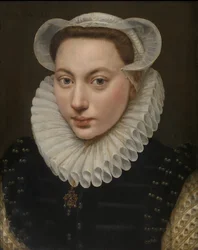Portret van een jonge vrouw