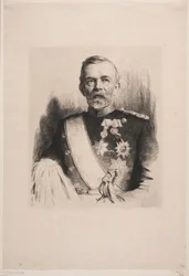 Portret van Generaal-majoor L. Koefoed