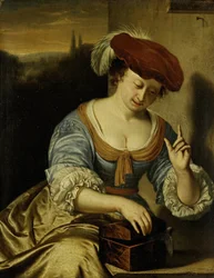 Ontsnapte vogel: Allegorie van kuisheid