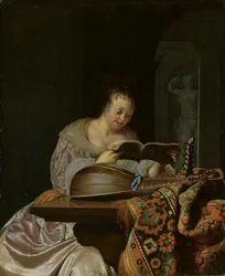 Zingende vrouw