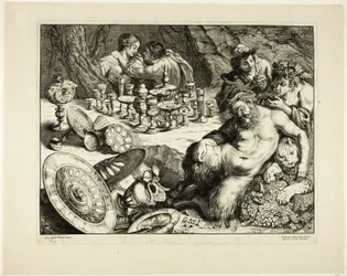 Bacchus en dronken Silenus—De droom van Silenus