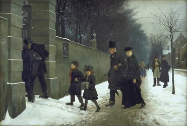 Een begrafenis