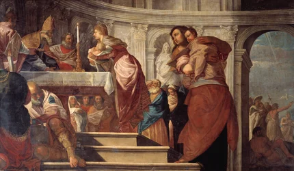 De presentatie van Christus in de tempel en de doop van Christus