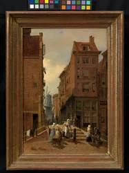 Straat in Amsterdam