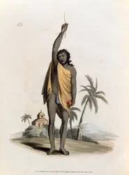 Hindoepriester, uitgegeven door Edward Orme, 1804