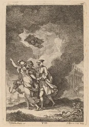 Bij de Aankomst in Rome: pl. 7