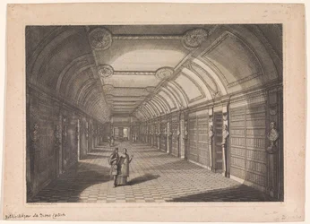 Bibliotheek van de abdij van Sainte-Geneviève te Parijs