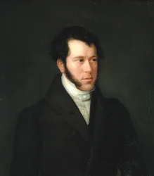Portret van Gunther Gensler (1803-84), 1833