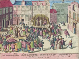 Executie in Brugge door verbranding van drie broeders wegens sodomie, 28 juni 1578