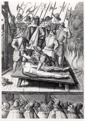 Executie van katholieken in Engeland tijdens het bewind van Elizabeth I