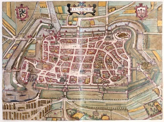 Lüneburg, Duitsland (gravure)