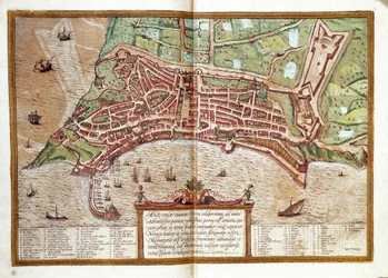 Kaart van Ancona
