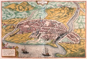 Rimini, Italië (gravure)