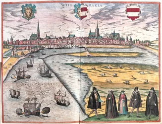 Wismar, Duitsland (gravure)