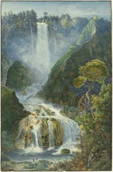 De Grote Watervallen bij Terni